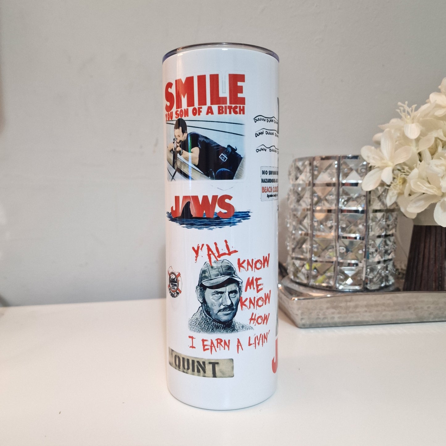 Jaws Themed Tumbler