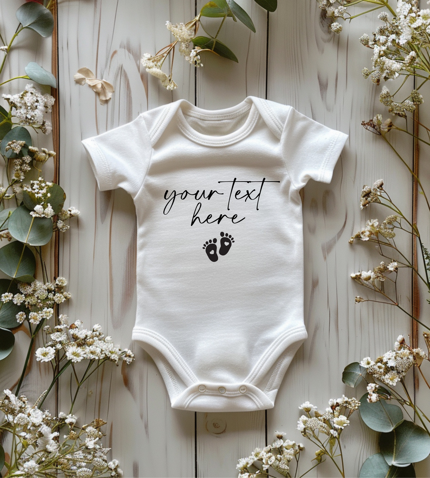 Personalised Baby Vest